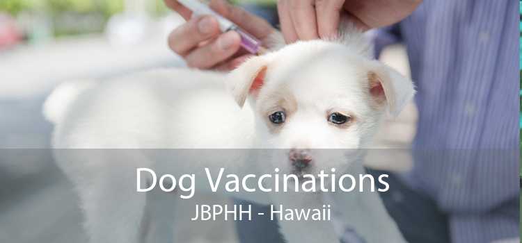 Dog Vaccinations JBPHH - Hawaii