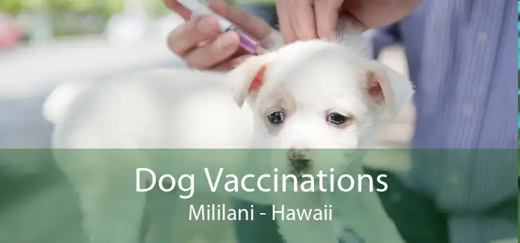 Dog Vaccinations Mililani - Hawaii